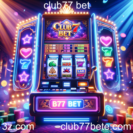 Descubra o Mundo das Máquinas no Club77 Bet